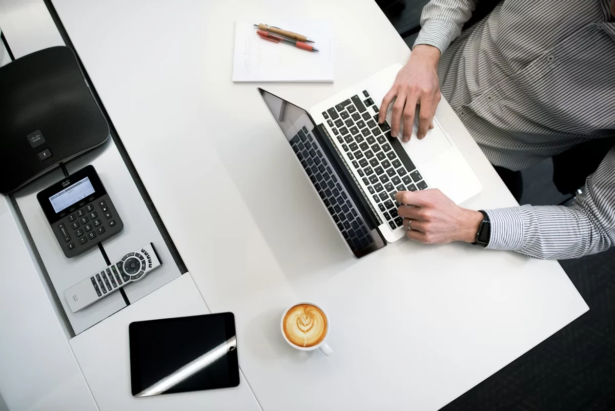 Espacio de trabajo para una conversación de asesoría y planificación